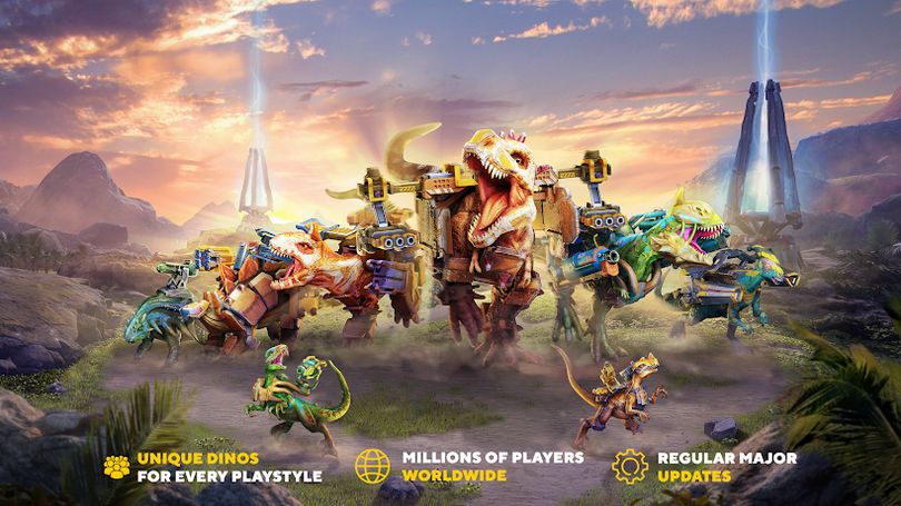 Hình ảnh Dino Squad: Dinosaur Shooter MOD Vô Hạn Full Tiền