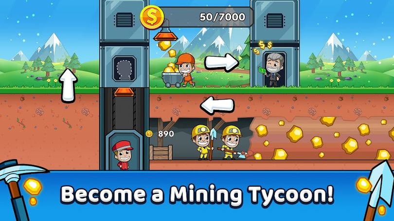 Hình ảnh Idle Miner Tycoon MOD Vô Hạn Tiền