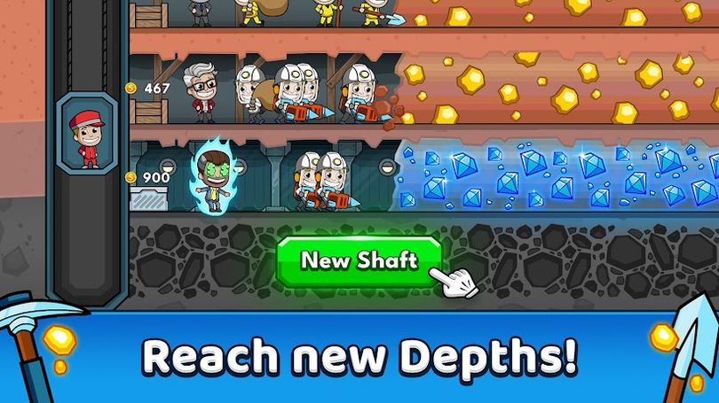 Hình ảnh Idle Miner Tycoon MOD Vô Hạn Tiền