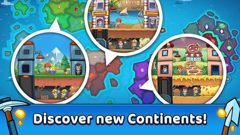 Hình ảnh Idle Miner Tycoon MOD Menu