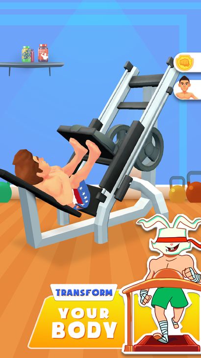 Hình ảnh Idle Workout Master MOD Unlimited money gems