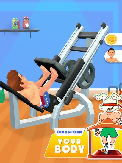 Hình ảnh Idle Workout Master MOD Unlimited money gems