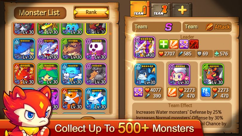 Hình ảnh Monster Squad MOD Vàng