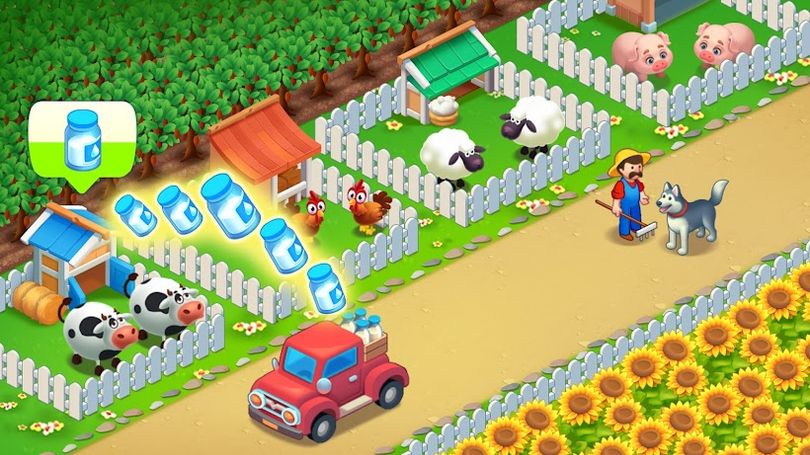 Hình ảnh nông trại thành phố xây dựng MOD Kim Cương