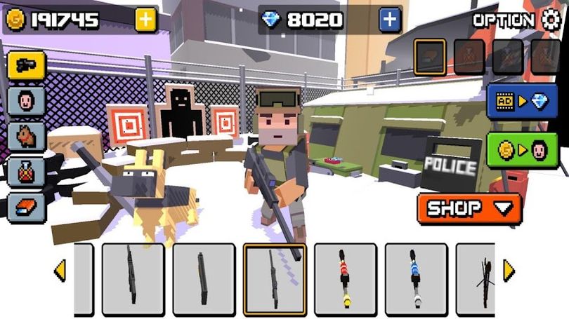Hình ảnh Pixel Zombie Frontier MOD High Damage