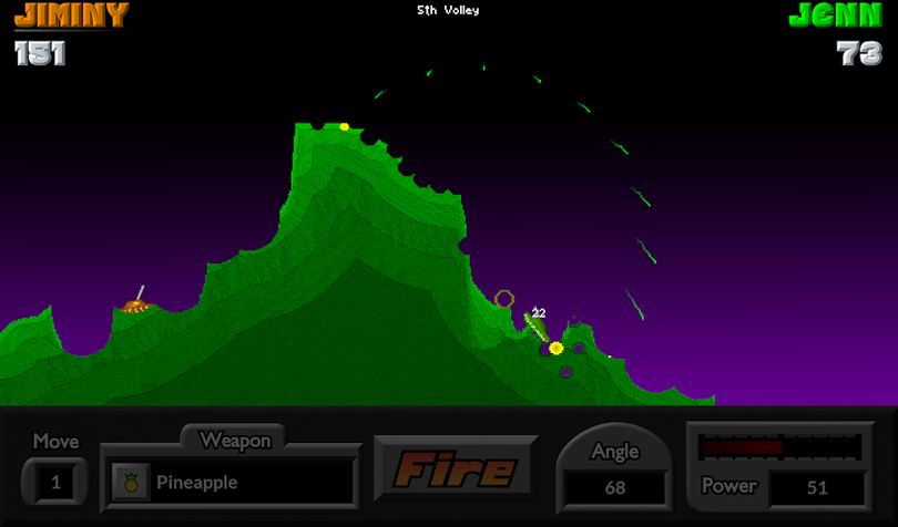 Hình ảnh Pocket Tanks MOD Vàng