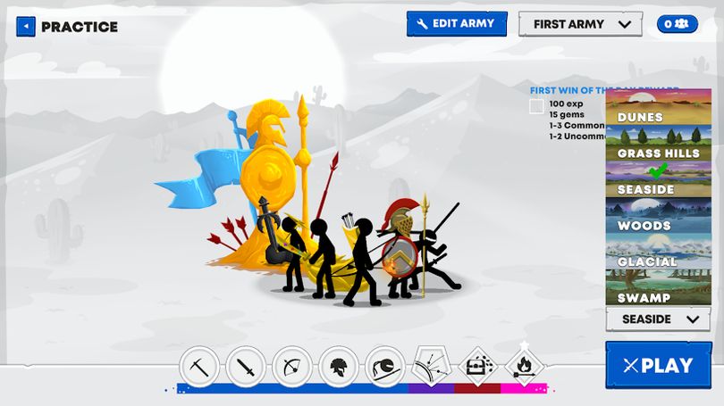 Hình ảnh Stick War 3 MOD Vô Hạn Tiền