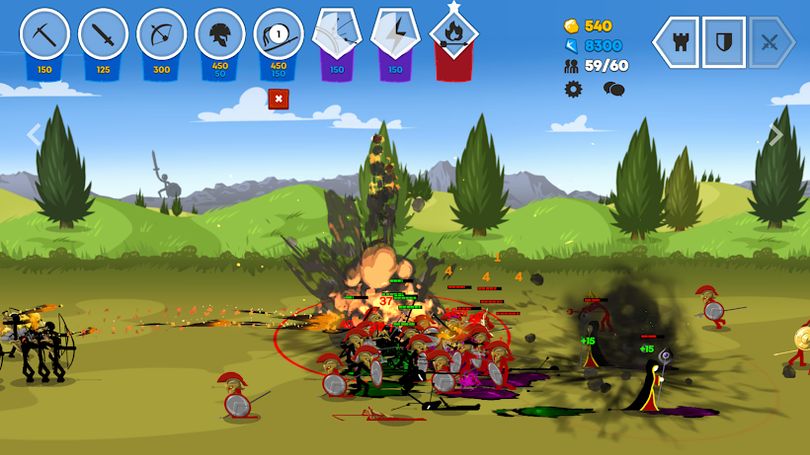Hình ảnh Stick War 3 MOD Vô Hạn Tiền
