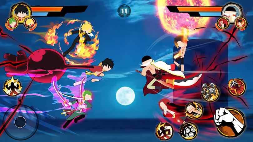 Hình ảnh Stickman Pirates Fight MOD Vô Hạn Tiền